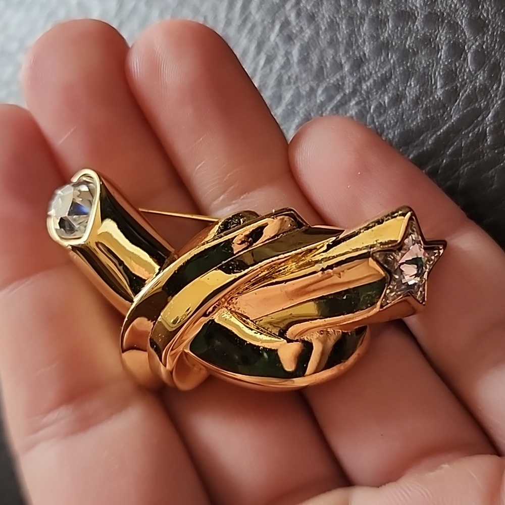 Vtg Kenneth Jay Lane Brooch - image 7